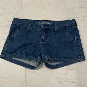 Old Navy dark denim shorts